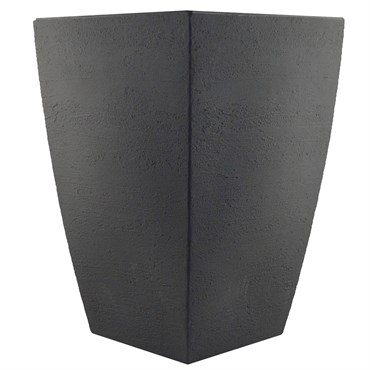 Tusco 23" Modern Tall Square Planter Slate