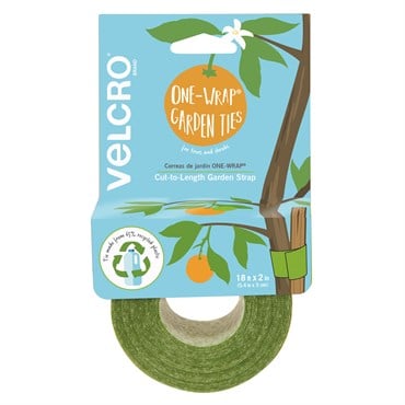 Velcro Brand One-Wrap Garden Ties 18ft X 2in Green 6/72