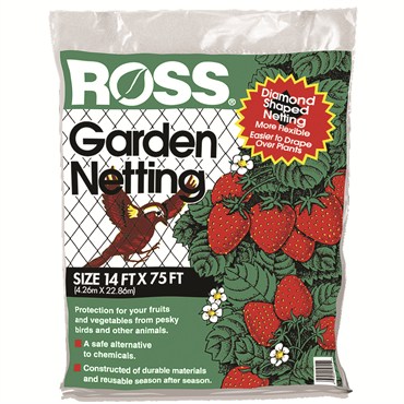 Ross 14'x45' Garden Net Bagged Bird Netting