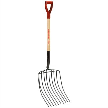 Ames 16"x15" 10 Tine Welded Fork Wide