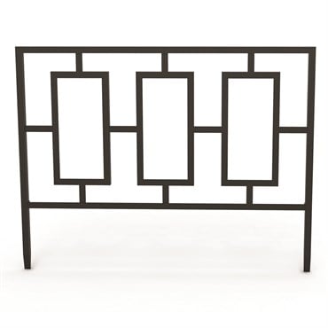 Panacea 14"x18" Contemporary Garden Edge Black