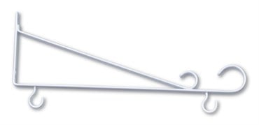 Panacea 15" White Hanging Plant Bracket
