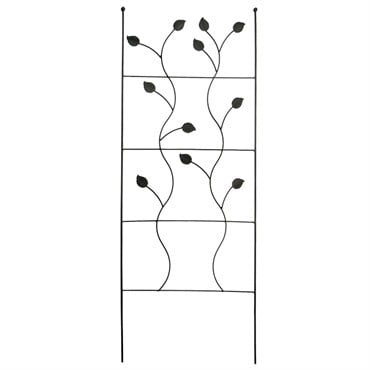 AGW 65"x25" Garden Trellis Black