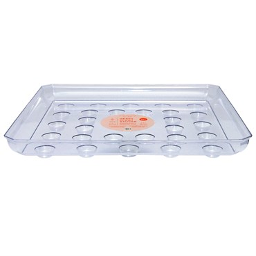CWP 16" Square Carpet Saver Heavy Footed Saucer