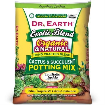 Dr Earth 1.5cf Exotic Cactus & Succulent Soil