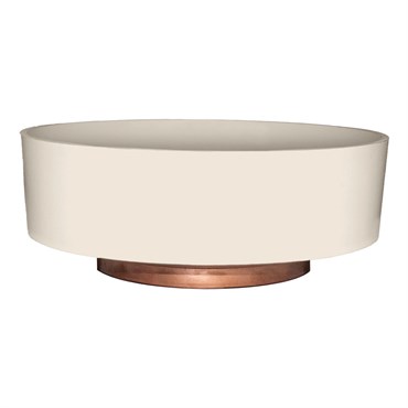 HC 6" Capri Bowl Vanilla Bisque