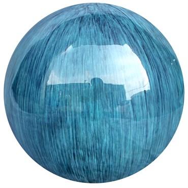 MCarr 12" Sphere Milky Blue