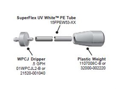 NET 36IN PRE ASSM PC DRIPPER 01PWAJLC2W-36