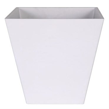 Artstone Ella 6" Square Planter White