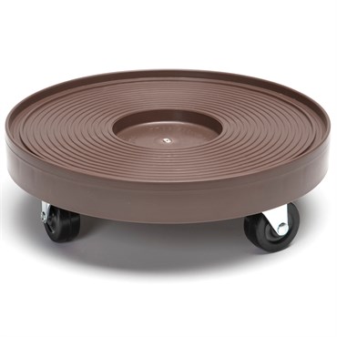 Devault 12" Plant Dolly No Hole Espresso
