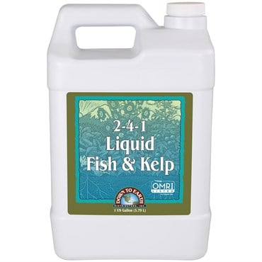 Down to Earth 1gal Liquid Fish & Kelp 2-4-1 OMRI