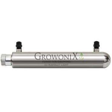 GrowoniX 1 GPM UV Sterilization, 3/8" Quick Connect, 120 VAC