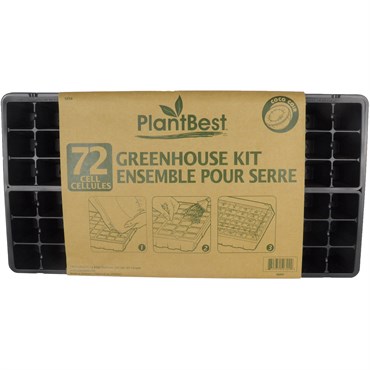 PlantBest 72 Cell Plastic Greenhouse Kit