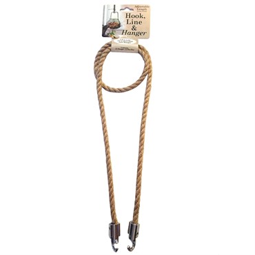 Primitive 3/8" Jute Drop Hanger 4' Adjustable