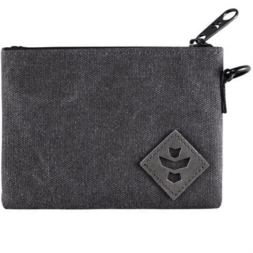 Revelry Mini Broker Small Zippered Money Bag Smoke