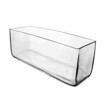 SSI Rectangular Vase Crystal