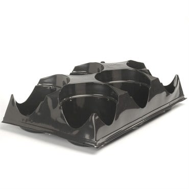 Landmark 06.50 Azalea Transport Tray 6 Count Black 100 Per Case 28 Cases Per Pallet