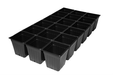 T. O. Plastics 1801 Deep Sheet Of Pots 50/Cs 56Cs/Pl 730649C