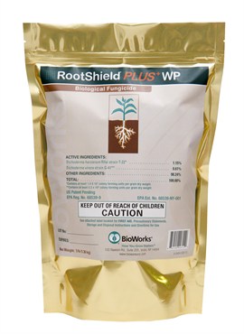BioWorks RootShield Plus WP 1Lb (12/Cs) OMRI (Direct) ( Trichoderma harzianum strain T-22, Trichoderma virens strain G-41 )