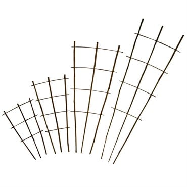 Bamboo Supply 24" Natural Bamboo Fan Trellis 50/BD