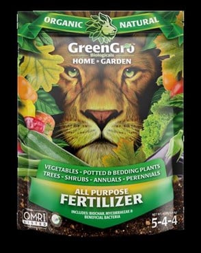 GreenGro Biologicals 4lb Home & Garden All Purpose Fertilizer