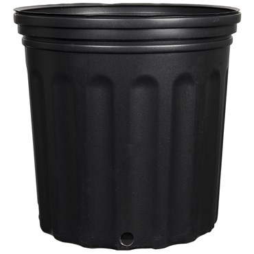 Grower Select 2 Gallon Small Nursery Pot, Blow Molded, Black, 45 per Case, 100 Cases per Pallet, Minimum Order Quantity 100 Cases, 8.66in x 8.66in, 1.78Gal, 2Gallon
