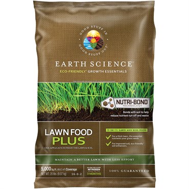 Earth Science Lawn Food Plus 5000sf 80/PL