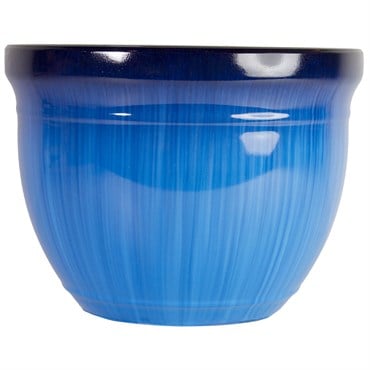 Gardener Select 15" Madison Drip Blue Planter 15.35"x15.35"x11.22" 6/CS