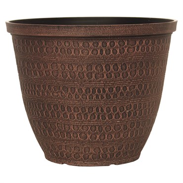 Grower Select 12.00 Ashbridges Planter Chestnut 3gal 31/CS - 12in OD x 9.6in H