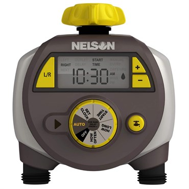 Nelson Timer Electrical Dual Outlet