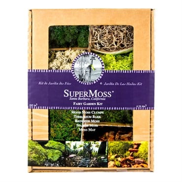 SuperMoss 4oz Mixed Moss Fairy Garden Kit