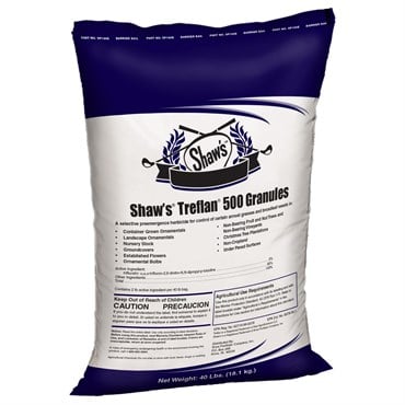 Shaws Treflan 500 5% Granular Annual Weed Control 40Lb (49/PL)
