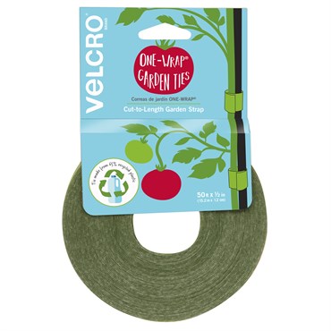 Velcro Brand One-Wrap Garden Ties 50ft X 1/2in Green 6/48