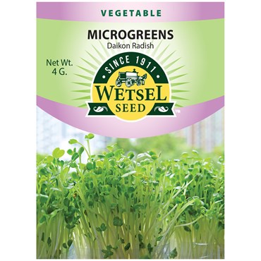 Microgreens, Daikon Radish - 4 Gram