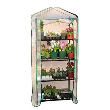 WSP 4 Tier Mini Greenhouse 5'Hx 2'Wx1'D