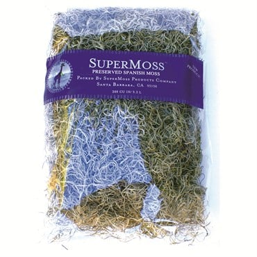 SuperMoss 8oz Spanish Moss Preserved Natural