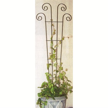 Panacea 48" Green Wave Pot Trellis