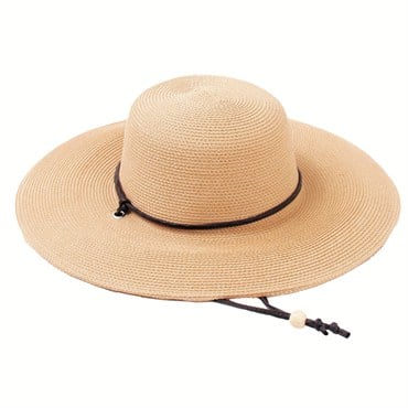 Sloggers Womens Braided Hat Light Brown Med UPF 50+