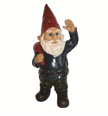 MCarr Hi Neighbor Gnome Resin Statue
