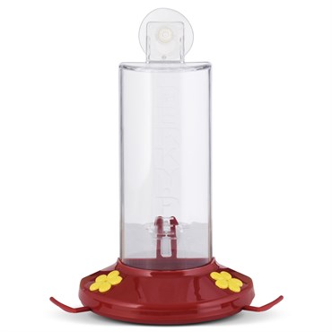 Perky Pet 8oz Window Feeder Acrylic With 2 Fountains