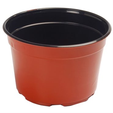 Landmark 09.00 Mum Pan Maxi Grow Coex Pot Terra Cotta 100 Per Case / 40 Cases Per Pallet
