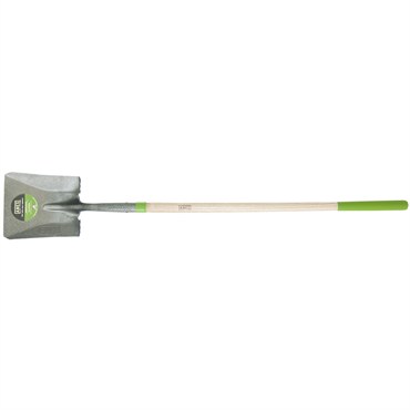 Ames Shovel Long Handle Square Point Ash Handle 15Yr