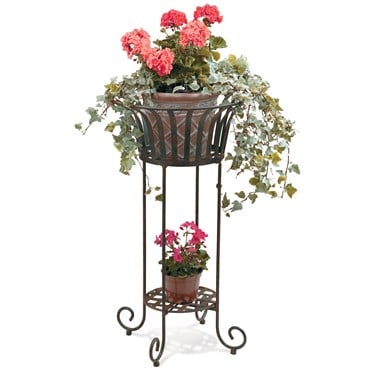 Deer Park Round Solera Planter Indoor Outdoor