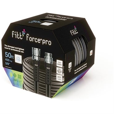 FITT 5/8"x50' Force Grey w/ Blue Stripe