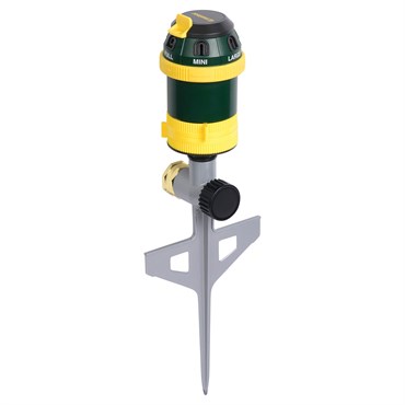 Melnor 6-Pattern Turbo Rotary Sprinkler on Metal Step Spike