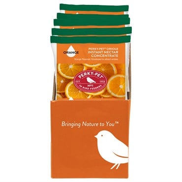 Perky Pet 8oz Oriole Instant Nectar Bag Single Facing