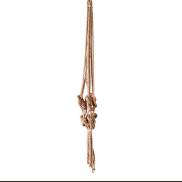 Primitive 30" Natural Knotted Rope Hanger