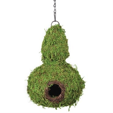 SuperMoss Deco Woven Bird House Raindrop