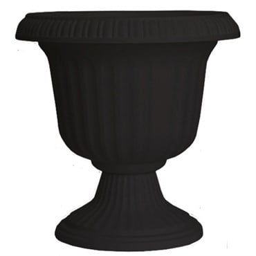 Southern Patio 19" Utopian Urn Black