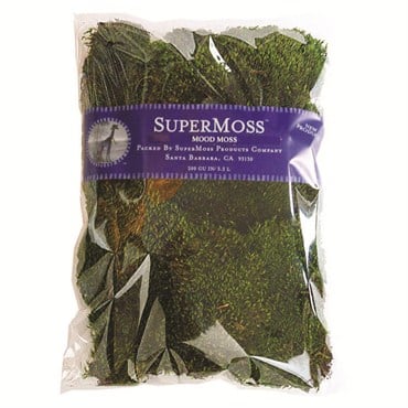SuperMoss 200cu Bag Preserved Mood Moss Natural Green